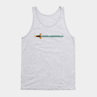 Adventure time  Finn's sword Tank Top